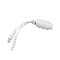Répartiteur PoE extérieur étanche 48V 12V 1.4A 10/100Mbps 15W 802.3af/at pour caméras IP CCTV et commutateurs réseau
