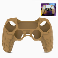 Coque souple de protection intégrale pour manette PS5, antidérapante, anti-transpiration, en silicone, pare-chocs anti-chute pour manette PlayStation 5
