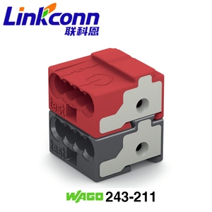   Boîtier de distribution Mirco 243-211, connecteurs de boîte de jonction PCB 2 broches, à raccordement rapide, séparables pour l'automatisation - Product Image 2