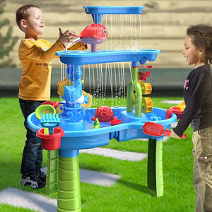 Nueva Mesa de Juegos de Agua de Tres Niveles para Niños, Mesa de Juegos de Agua Grande para Interiores, Fabricantes de Juguetes de Agua, Mesa de Juegos de Playa para Exteriores al por Mayor - Product Image 4