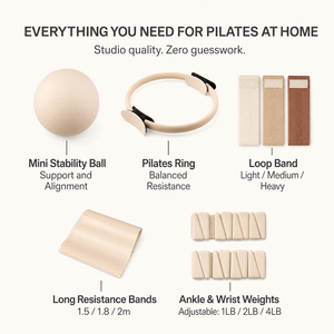 <span class=keywords><strong>Kit</strong></span> de Pilates : Ensemble d'haltères, accessoires de Pilates, bracelets de cheville et de poignet personnalisés, anneaux de résistance en silicone, <span class=keywords><strong>kit</strong></span> complet de Pilates - Product Image 6