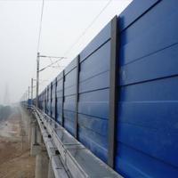 Barrière acoustique verticale pour autoroute, mur acoustique courbé, pont surélevé, écran semi-transparent, panneau ferroviaire