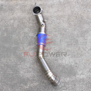 A90 pipa pengisian udara dingin, Kit penuh Titanium untuk BMW B58 G20 G30 M240i M340i - Product Image 1