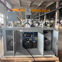 Machine de découpe rotative compacte RTMQ-520B, modèle amélioré, pour rouleaux d'étiquettes autocollantes, avec moteur servo et système d'élimination des déchets