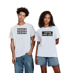 T-Shirt pour Homme 100% Coton Uni Personnalisé en Gros OEM/ODM, T-Shirt Mixte de Haute Qualité pour Homme - Product Image 2