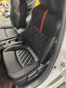 Fundas de Asiento de Cuero Transpirable para Autos <span class=keywords><strong>Toyota</strong></span> <span class=keywords><strong>Verso</strong></span>/Prius/Alphard/Noah/Senara de Siete <span class=keywords><strong>Plazas</strong></span>, Diseño Personalizable - Product Image 6