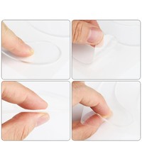 Coussinets de poitrine anti-rides en silicone vente en gros soins de la peau naturels anti-rides patchs en silicone réutilisables anti-âge