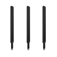 Antenne de routeur en caoutchouc de haute qualité 2400-2500 MHz, 2,4 G 5,8 G, antenne de communication WiFi omnidirectionnelle double bande