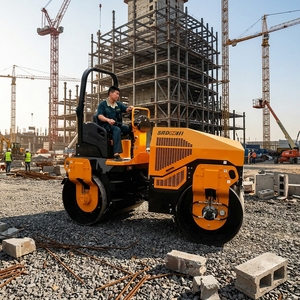 <span class=keywords><strong>Rodillo</strong></span> Compactador de Doble Tambor SR04 con Accionamiento Hidráulico para una Compactación Eficiente del Asfalto en Carreteras Urbanas y Zonas de Estacionamiento - Product Image 5