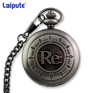 Montres de poche personnalisées, <span class=keywords><strong>montre</strong></span> de poche <span class=keywords><strong>à</strong></span> quartz tendance, cadeau pour homme et <span class=keywords><strong>femme</strong></span>, montres de poche antiques, chiffres arabes, classiques - Product Image 1