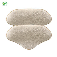 JOGHN Coussinets de talon antidérapants pour les orteils, pour soulager la douleur, coussinets de talon en mousse souple pour chaussures, autocollants de talon en mousse souple auto-adhésifs