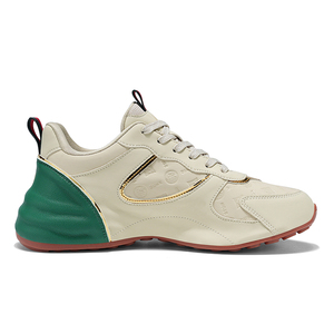 Chaussures de sport décontractées pour hommes, élégantes, imperméables, antidérapantes, en cuir véritable, baskets de course - Product Image 5