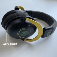Casque supra-auriculaire DJ de studio professionnel personnalisable Casque 3.5mm pour mixeur CDJ Utilisation DJ professionnelle
