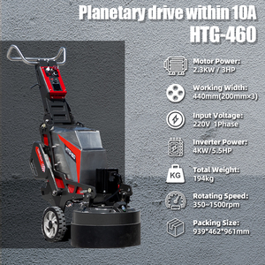 Máy mài sàn bê tông, đá terrazzo, xi măng, đá cẩm thạch, đánh bóng, phủ epoxy, loại bỏ lớp phủ 460mm - Product Image 6