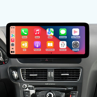 DVD Player Mobil Linux 12,3 inci untuk Audi Q5, Wireless CarPlay, Android Auto, Kontrol Setir, Multimedia, GPS, Layar Sentuh