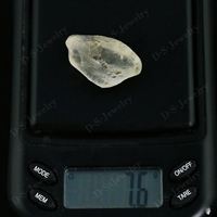 Topaze blanche naturelle super propre en gros d'usine rugueuse dans 1-10 grammes