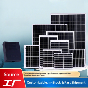 Monocrystalline Silicon <b>Solar</b> 12-150W 18V Outdoor Charging Photovoltaic Power Generation High Efficiency Monocrystalline Silicon - Product Image 2