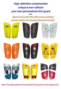 Espinilleras de Fútbol al por Mayor, Protectores de Espinilla para Niños y Niñas para Partidos de Fútbol, Protección de Amortiguación EVA que Reduce los Golpes y Lesiones - Product Image 6