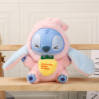 Figurine en peluche Stitch Boîte mystère Série Donut à câliner Échelle 1/48 Jouet d'animation occidentale Cadeau