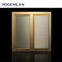 Ventana Corredera de Aluminio con Doble Acristalamiento Low-E Personalizable de Nuevo Diseño ROGENILAN, con Mosquitera