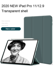 Custodia a tre pieghe di nuovo design per <span class=keywords><strong>iPad</strong></span> <span class=keywords><strong>pro</strong></span> 11 custodia per Tablet in pelle sottile Flip per custodia <span class=keywords><strong>ipad</strong></span> <span class=keywords><strong>pro</strong></span> 2020 <span class=keywords><strong>2021</strong></span> - Product Image 2
