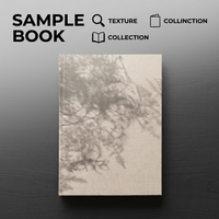 Vente en gros : Classeur d'échantillons de papier peint tissé naturel personnalisé, texture lin, couverture rigide, pour présentation de revêtements muraux