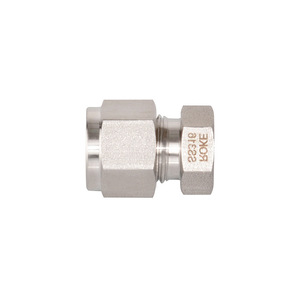 Raccord de tube en acier inoxydable ROKE SS316 à double ferrule, connecteur à sertir métrique 2-50 mm, résistant à la pression - Product Image 1