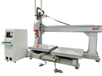 Meilleure machine de fraisage CNC à 5 axes à double table, usine de Chine, bon prix