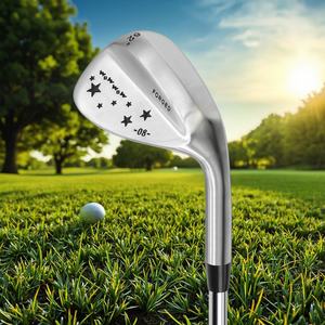 Palo de golf de distancia larga de 52 grados, forjado en acero inoxidable, para diestros, wedge de arena individual, con varilla de grafito, para hombres y mujeres - Product Image 1