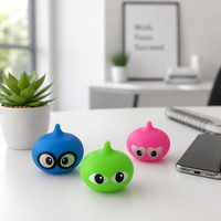 Nouveauté : Jouet Squishy Drôle et Mignon pour Enfants, Grandes Yeux, Petit Monstre