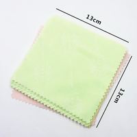 Paquete de 100 Paños de Limpieza para Gafas, 4 Colores, Paños para Lentes de 13*13cm, para Gafas, Mac, Cámara, Computadora