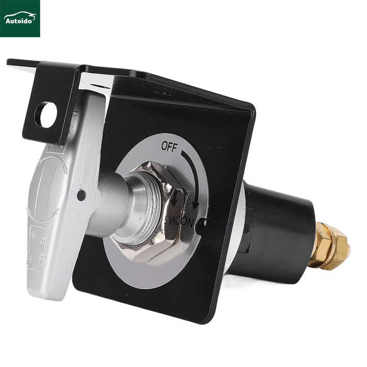 High Current Disconnect 500A High Current Battery Disconnect Switch - 12-36V With Lock-Out Plate Marine Battery Kill Switch - Foto 5