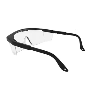 نظارات بلاستيكية قابلة للضبط للحماية بعدسات شفافة واضحة - Product Image 2