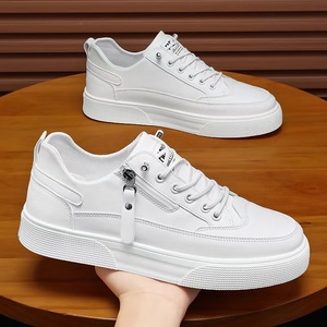 Chaussures de skate basses légères et confortables à lacets, personnalisables, de haute qualité, pour hommes, printemps, été, automne, course à pied - Product Image 1