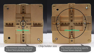 Kits de plantillas universales de 90x90mm para <span class=keywords><strong>PS3</strong></span> Xbox PS4 Wii Console Arcade Joystick 37 piezas incluidas en <span class=keywords><strong>Reballing</strong></span> Table - Product Image 6
