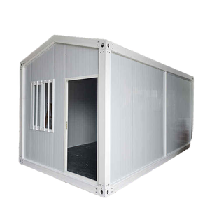 Maison conteneur mobile préfabriquée rectangulaire solaire de 40 pieds, hôtel/villa, bâtiments en panneaux sandwich, design moderne, respirant - Product Image 1