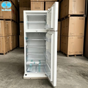 450L Double Door Top Freezer Stainless Steel Frost-Free Energy Saving <b>Refrigerator</b> for Household Hotel Commercial Use Total No F - Product Image 5