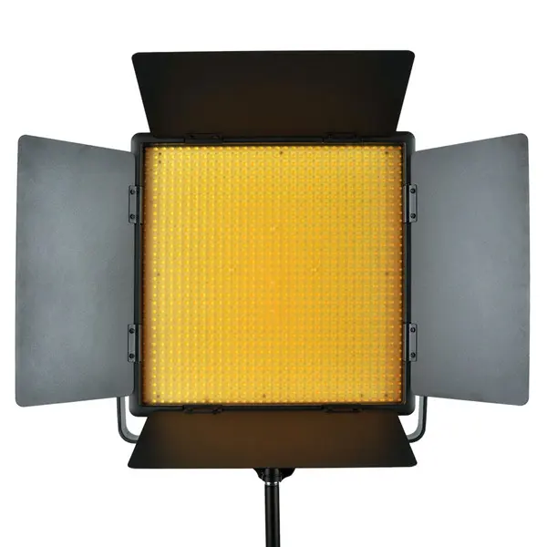 LED 1000 Dimmable לבן צהוב צילום רציף תאורת led פנל וידאו אור עם שלט רחוק עבור מצלמה פלאש אור