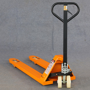 Carretillas elevadoras manuales de perfil bajo 2T 3T 5ton Transpaleta manual con rueda de nailon PU Producto de transpaleta manual - Product Image 2