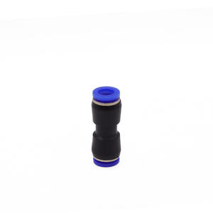 Conector Rápido para Mangueras de Aire, Nuevo Conector Recto Neumático de Latón y Plástico PU en Tamaños PU-4,6,8,10,12,14,16 - Product Image 1