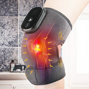 เครื่องนวดเข่าแบบชาร์จไฟได้ พร้อมฟังก์ชั่นกายภาพบำบัด การสั่นสะเทือน แบตเตอรี่ในตัว แผ่นประคบร้อน สำหรับนวดขาและบำบัด - Product Image 2