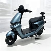 Moto électrique de rue 1200W 72V pour adultes, avec frein à disque, cadre en aluminium, vitesses personnalisables, 40-60 km/h, couple élevé