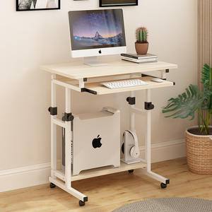 Escritorio de Metal Simple para PC, para Dormitorio o Apartamento Pequeño, para Trabajar o Jugar, Escritorio de Computadora para Oficina Pequeña - Product Image 2