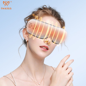 PAKISS Smart Eye Massager with Air Pressure for Eye Strain Relief, Electric Eye Massager with Heat&<b>Vibration</b>&Bluetooth Music - Product Image 4