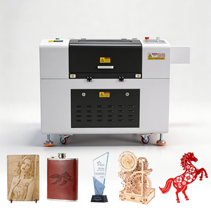 6040 Desktop CO2 <b>Laser</b> Engraver 60W 80W Ruida Controller <b>Laser</b> <b>Cutting</b> <b>Machine</b> for Small Business <b>Wood</b> Acrylic - Product Image 2