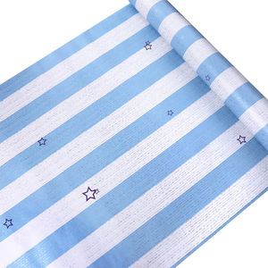 Carta da Parati Adesiva Moderna a Strisce Blu e Bianche, Impermeabile, Antiumidità, Antiscivolo, per Camera da Letto, Palestra, Ospedale - Product Image 6