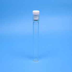 <span class=keywords><strong>Tubes</strong></span> <span class=keywords><strong>à</strong></span> <span class=keywords><strong>essai</strong></span> en verre de laboratoire professionnel <span class=keywords><strong>avec</strong></span> <span class=keywords><strong>bouchons</strong></span> filetés en PTFE sans récipients <span class=keywords><strong>à</strong></span> pression graduée - Product Image 1