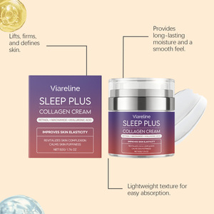 Crème hydratante de nuit, hydratation douce, rafraîchissante et délicate, application quotidienne de nuit. - Product Image 4