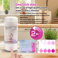 Taza de agua para el cuidado personal, generador de ozono, elimina el mal aliento después de las comidas antes de dormir, cuidado bucal