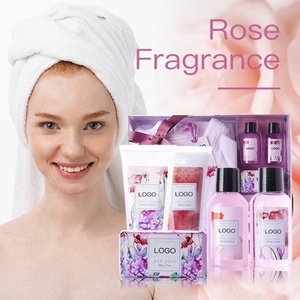Juego de Bata de Baño y Cuidado de la Piel de Lavanda de Lujo para Mujer, Personalizable con Etiqueta Privada, Ideal para Regalo - Product Image 6